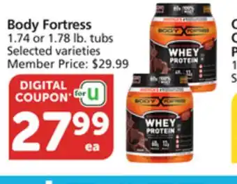 Albertsons Body Fortress offer