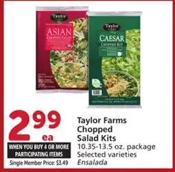 Albertsons Taylor Farms Chopped Salad Kits offer