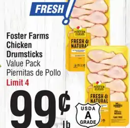 Smart & Final Foster Farms Chicken Drumsticks offer