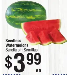 Smart & Final Seedless Watermelons offer