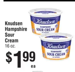 Smart & Final Knudsen Hampshire Sour Cream offer