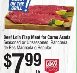 Smart & Final Beef Loin Flap Meat for Carne Asada offer