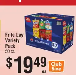 Smart & Final Frito-Lay Variety Pack offer