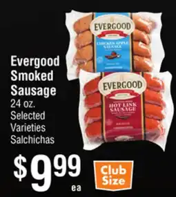 Smart & Final Evergood Smoked Sausage offer
