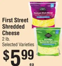Smart & Final First Street Shredded Cheese offer