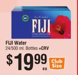 Smart & Final FIJI Water offer