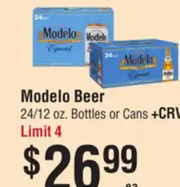 Smart & Final Modelo Beer offer