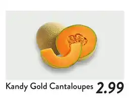 Fresh Thyme Kandy Gold Cantaloupes offer