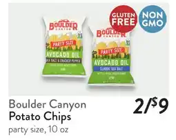Fresh Thyme Boulder Canyon Potato Chips offer