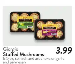 Fresh Thyme Giorgio Stuffed Mushrooms offer