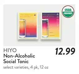 Fresh Thyme HIYO Non-Alcoholic Social Tonic offer