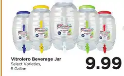 Food 4 Less Vitrolero Beverage Jar offer