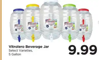 Food 4 Less Vitrolero Beverage Jar offer