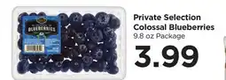 Food 4 Less Private Selection Colossal Blueberries offer