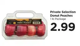 Food 4 Less Private Selection Donut Peaches offer