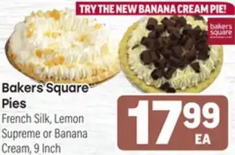 Tony’s Fresh Market Bakers Square Pies offer