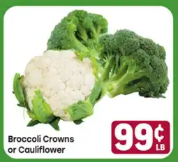 Tony’s Fresh Market Broccoli Crowns or Cauliflower offer
