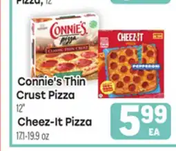 Tony’s Fresh Market Connie's Thin Crust Pizza Crust Pizza 12, Cheeze-It Pizza 17.1-19.9 oz offer