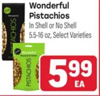 Tony’s Fresh Market Wonderful Pistachios offer