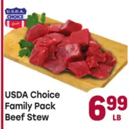 Tony’s Fresh Market USDA Choice Family Pack Beef Stew offer