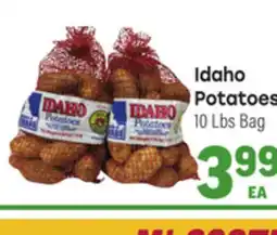 Tony’s Fresh Market Idaho Potatoes offer