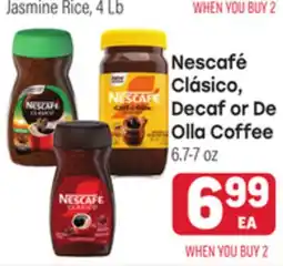Tony’s Fresh Market Nescafé Clásico, or Decaf or De Olla Coffee offer