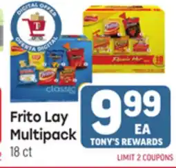 Tony’s Fresh Market Frito Lay Multipack offer