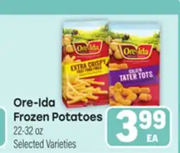 Tony’s Fresh Market Ore-Ida Frozen Potatoes offer