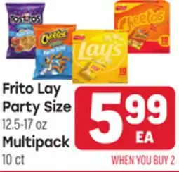 Tony’s Fresh Market Frito Lay Party Size Chips 12.5-17oz Multipack 10ct offer