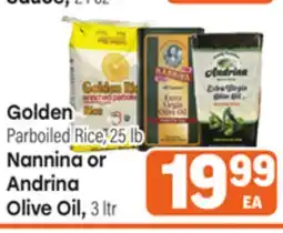 Tony’s Fresh Market Golden Parboiled Rice Nannina or Andrina Andrina offer