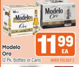 Tony’s Fresh Market Modelo Oro offer