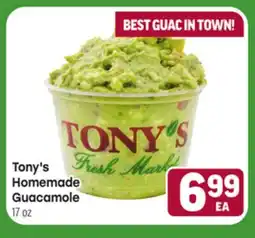 Tony’s Fresh Market Tony's Homemade Guacamole offer