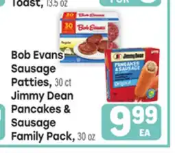 Tony’s Fresh Market Bob Evans Sausage Jimmy Dean Pancakes & Pancakes & Sausage offer