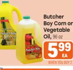 Tony’s Fresh Market Butcher Boy Corn or Vegetable Oil offer