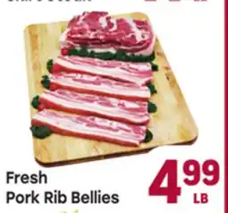 Tony’s Fresh Market Fresh Pork Rib Bellies offer
