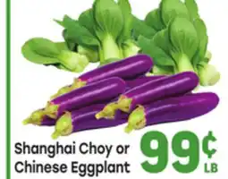 Tony’s Fresh Market Shanghai Choy or Chinese Eggplant offer