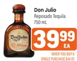 Tony’s Fresh Market Don Julio Reposado Tequila offer