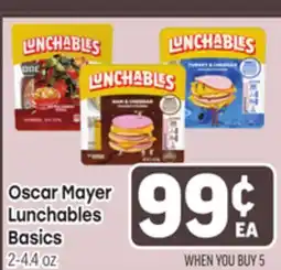 Tony’s Fresh Market Oscar Mayer Lunchables Basics offer