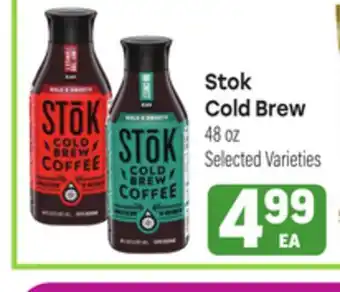 Tony’s Fresh Market Stok Cold Brew offer