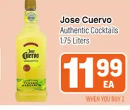 Tony’s Fresh Market Jose Cuervo Authentic Cocktails offer