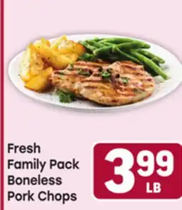 Tony’s Fresh Market Fresh Family Pack Boneless Pork Chops offer