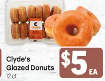 Tony’s Fresh Market Clyde's Glazed Donuts offer