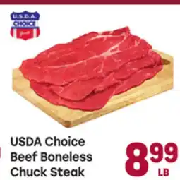 Tony’s Fresh Market USDA Beef Boneless Chuck Steak offer