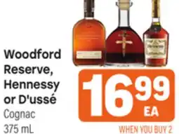 Tony’s Fresh Market Woodford Reserve, Hennessy or D' ussé Cognac offer