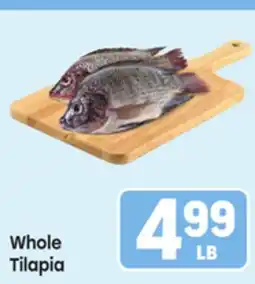Tony’s Fresh Market Whole Tilapia offer
