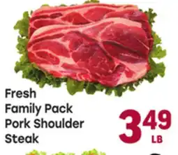 Tony’s Fresh Market Fresh Family Pack Pork Shoulder Steak offer