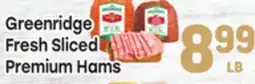 Tony’s Fresh Market Greenridge Fresh Sliced Premium Hams offer