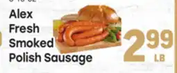 Tony’s Fresh Market Alex Fresh Smoked Polish Sausage offer