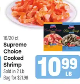 Tony’s Fresh Market Supreme Choice Cooked Shrimp offer