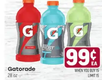 Tony’s Fresh Market Gatorade offer